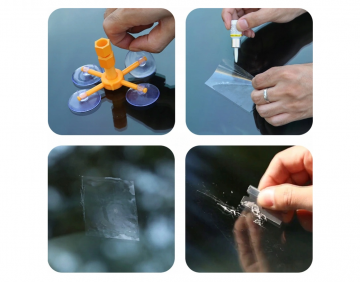 Reparatieset voor autoruiten - Voor barsten en sterretjes