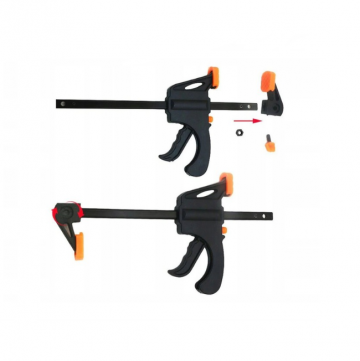 Lijmklem inwendig + uitwendig - 200mm - Heavy duty