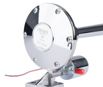 Claxon toeter - 640 mm - chrome - 120 decibel - luchthoorn