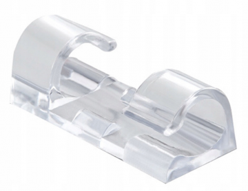 Kabel organizer set - Zelfklevend - 20 stuks - Transparant