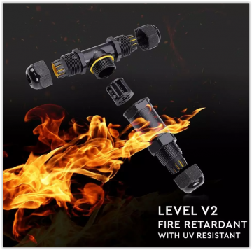 T-splitter met kroonsteentje - Premium - IP68 waterdicht