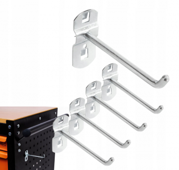 Gereedschapshaken set - 5 delig - 85mm