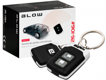 Centrale deurvergrendeling set ontvanger en 2 sleutels - Universeel-26-106