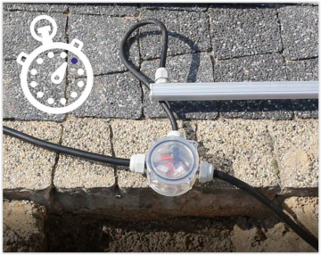 Waterdichte kabeldoos - 3 voudig - IP68 - Transparant