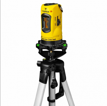 Kruislijn laser - Zelfnivellerend - 650nm - 10 meter - Met statief