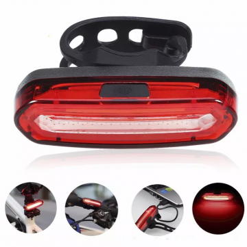 Fietslamp oplaadbaar - Extra helder - Rood