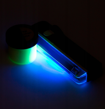 Mini UV blacklight - Full spectrum - Op batterijen