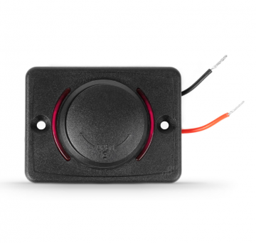 Inbouw USB-C oplader - 2 poorten - 12 / 24V - Met afdekkapje