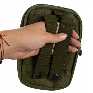 Survival heuptas + riem - MOLLE systeem - Waterdicht - Legergroen