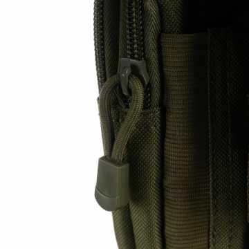Survival heuptas + riem - MOLLE systeem - Waterdicht - Legergroen