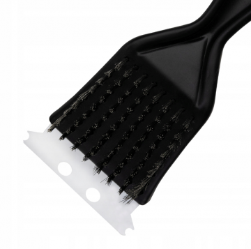 Staalborstel voor grill - Met schraper