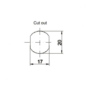 Vlinderslot - 24mm - voor hangsloten