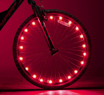 LED fietswiel verlichting - 20 LED - Rood