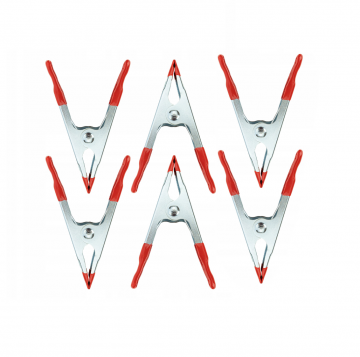 Zeilklemmen set - 52mm - 6 stuks