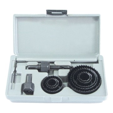 Gatzaag set - 11 delig - 19 tot 64mm - Hout en gipsplaat