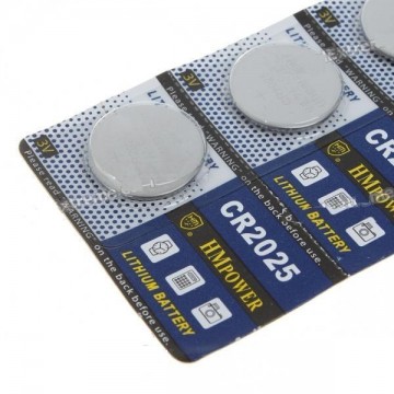 Lithium Knoopcel CR2025 (5 stuks)