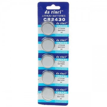 Lithium knoopcel CR2430 (5 stuks)