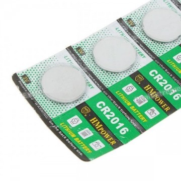 Lithium knoopcel CR2016 (5 stuks)