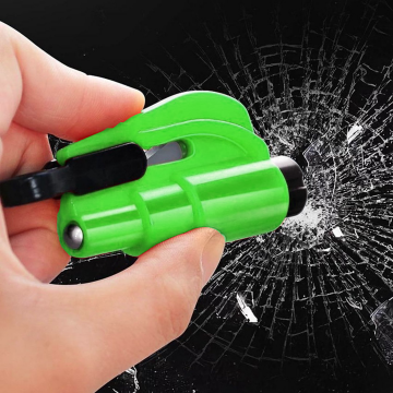 Veiligheidssleutelhanger - 4 in 1 - Groen