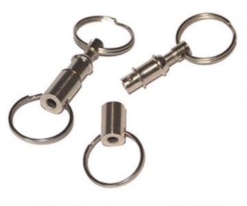 Sleutelring GROEN deelbare sleutelhanger - Aluminium