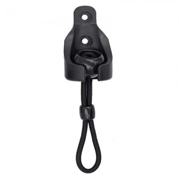 Elastiek spanner koord - 10cm - Met muurbevestiging