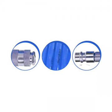 Spiraal luchtslang - 10 bar - 8mm - 5 meter - EURO aansluiting