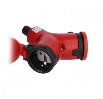 Stekker splitter - 16 Ampere 3500 Watt - geaard - IP44
