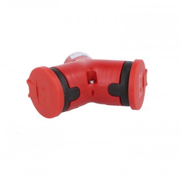 Stekker splitter - 16 Ampere 3500 Watt - geaard - IP44