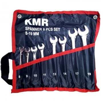 Steeksleutel set 8 delig