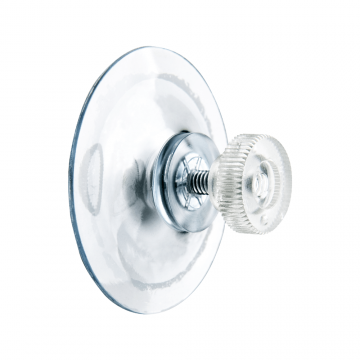 Zuignap 30mm met M4 x 8mm bout en moer