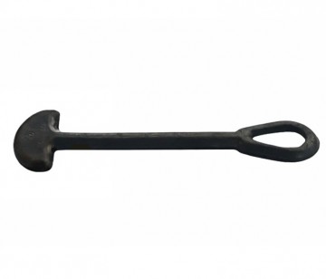 Technische tekening spanrubber 1 lus 185mm 2