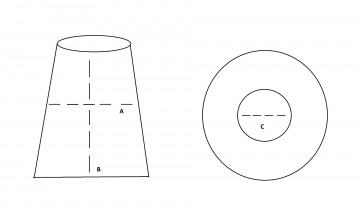 Stootrubber - 23 x 11mm - Zwart