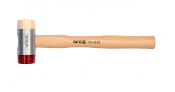 Uitdeukhamer - Ø 22mm - 150 gram - Houten handvat