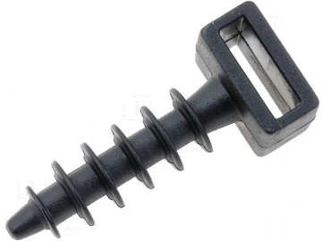 Tie wrap houder   muur plug kabel houder ch 6