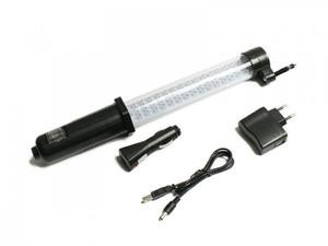 Werkplaats LED Lamp met Accu -2x Oplader en Haak - Topex