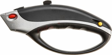 Hobbymes Trapezium Mes met Beschermings Handgreep