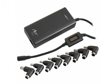 Universele ultra dunne notebook adapter 70 W met LCD scherm A