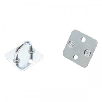 Zeilogen - 25mm - onderplaat vierkant