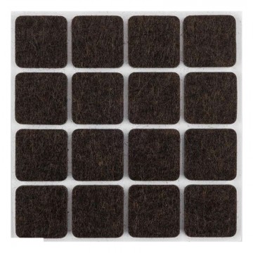 Viltjes donkerbruin 16 0