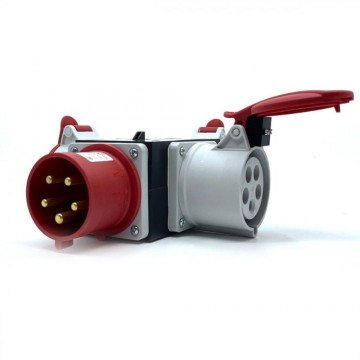 Waterdichte 400V splitter - 3 voudig