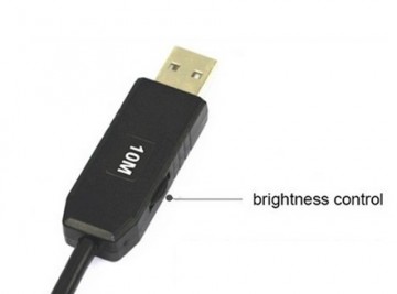 10 meter USB endoscoop Ø 5.5 mm met LED