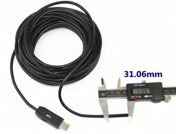 10 meter USB endoscoop Ø 5.5 mm met LED