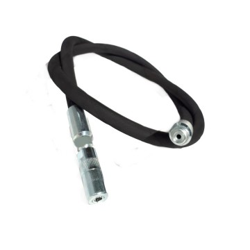 Flexibele slang met smeernippel - Voor vetpistool - 3 meter