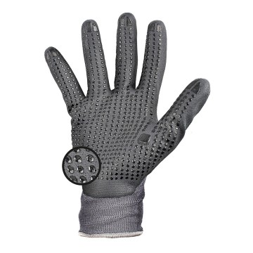 Werkhandschoenen - EN 388 - XL - Grijs - Extra grip2