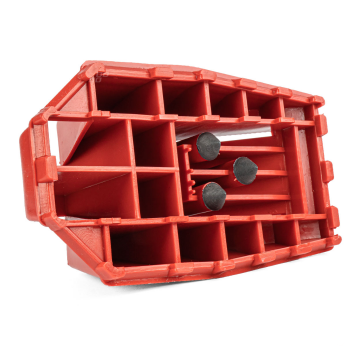 Wielblok met handvat - Wielkeg - Kunststof