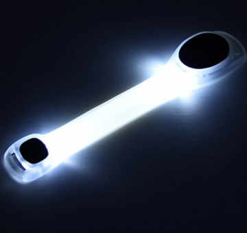 Hardloop verlichting voor arm en been - Wit