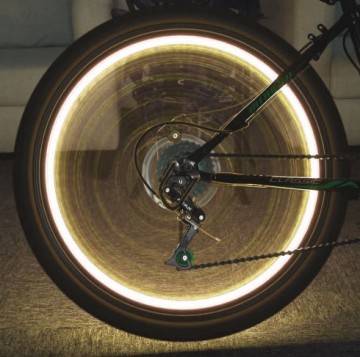 LED fietswiel verlichting - 20 LED - Wit