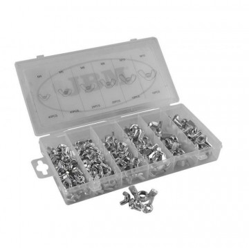 Assortiment doos - vleugelmoeren - 150 delig - metrisch