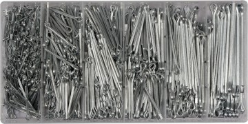 Splitpennen set - 1000-delige set - Assortiment doos