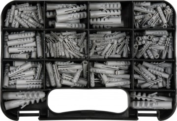 Muurpluggen set - 266 stuks - Universeel